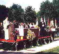 Bürgergarde Gengenbach - Festgottesdienst - Landestreffen und Revolutionsfest 1998