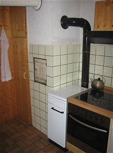 Bürgergarde Gengenbach - Der kleine Mooshof - Ofen in der Küche